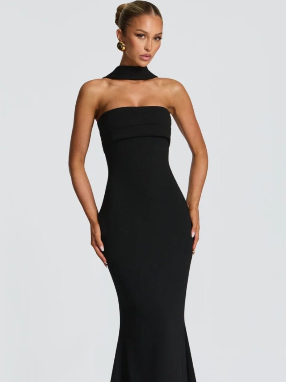 BABYBOO: Leura Maxi Dress - Black